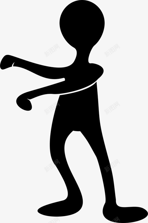 小人物人物动作图标svg_新图网 https://ixintu.com 人物 使用者 动作 小人物 小人物动作第1部分