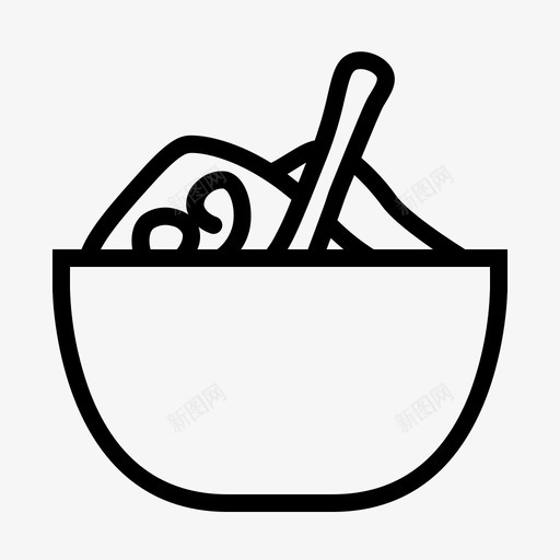 调味料碗肉桂烹饪图标svg_新图网 https://ixintu.com 厨房 厨房调味品 烹饪 肉桂 菜肴 调味料碗