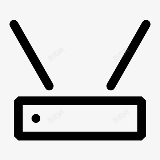 icon_路由器svg_新图网 https://ixintu.com icon_路由器