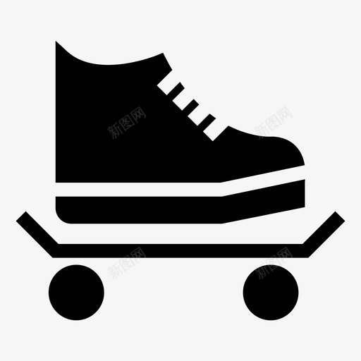 滑冰运动场道路图标svg_新图网 https://ixintu.com 冲浪 滑冰 运动 运动健身字形图标 运动场 道路