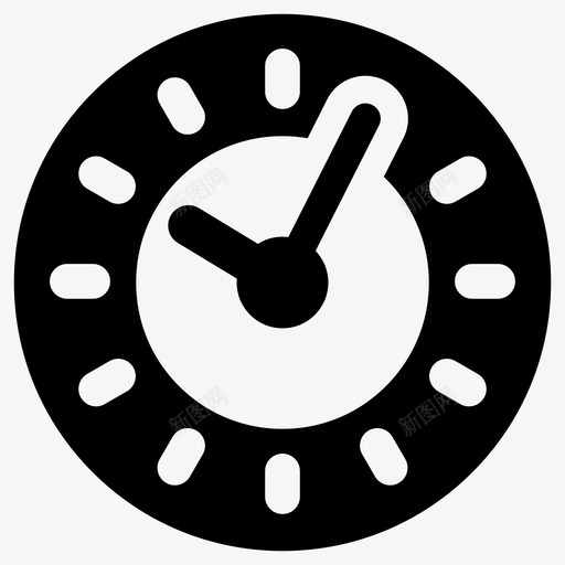 时钟时间管理时间安排图标svg_新图网 https://ixintu.com 商业计划管理 时钟 时间安排 时间管理