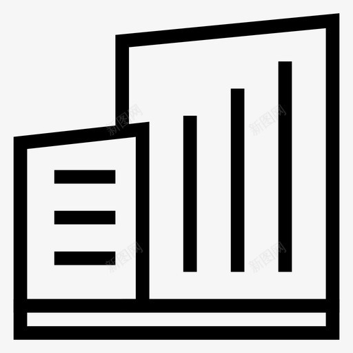 建筑商业地产图标svg_新图网 https://ixintu.com 商业 地产 城镇 建筑 建筑房地产线图标 购物