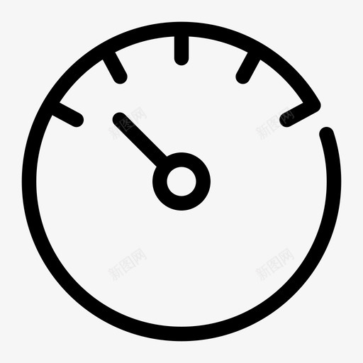 加速器仪表面板图标svg_新图网 https://ixintu.com 仪表 加速器 基本间隙公平 速度计 面板
