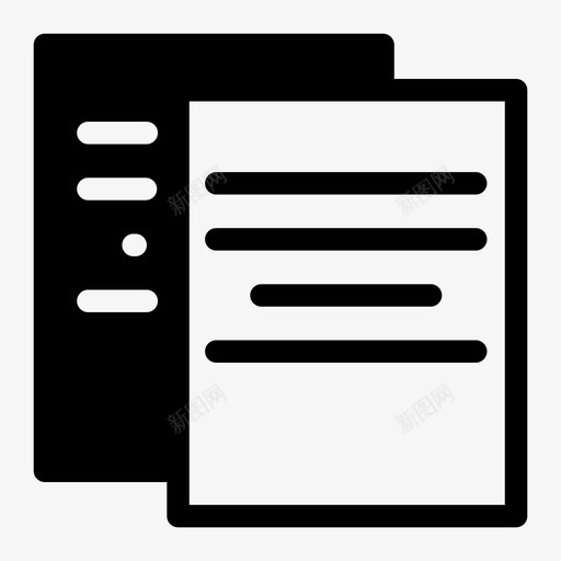 复制复制文件复制粘贴图标svg_新图网 https://ixintu.com 复制 复制文件 复制粘贴 纸张