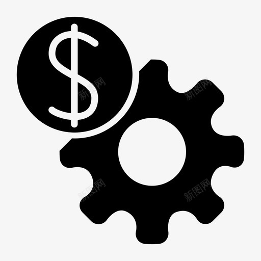 付款选项信用财务图标svg_新图网 https://ixintu.com businesssolid 交易 付款选项 信用 设置 财务