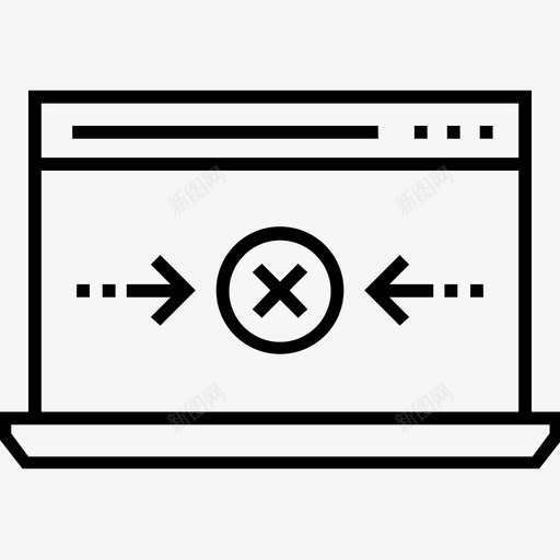 连接错误dc断开连接图标svg_新图网 https://ixintu.com 1400网页和搜索引擎优化平面线图标 dc 断开连接 网站 连接错误 页面错误