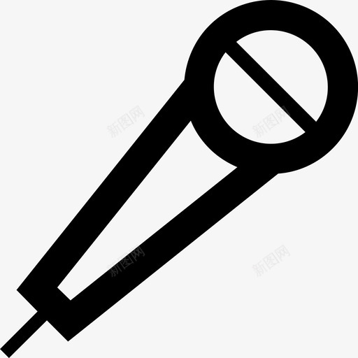 麦克风流行音乐歌唱图标svg_新图网 https://ixintu.com 歌唱 流行音乐 适用于8轨互联网收音机 音乐类别 麦克风