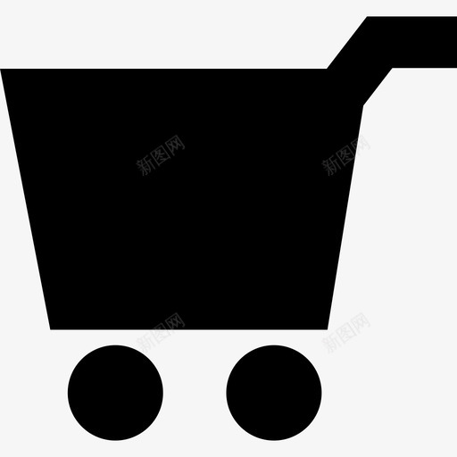 购物车商业poi公共场所图标svg_新图网 https://ixintu.com poi公共场所 商业 购物车