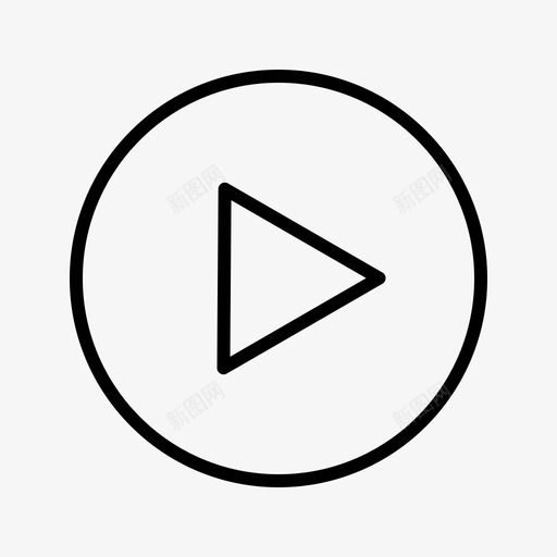 播放音频多媒体图标svg_新图网 https://ixintu.com 多媒体 播放 音乐播放器 音频