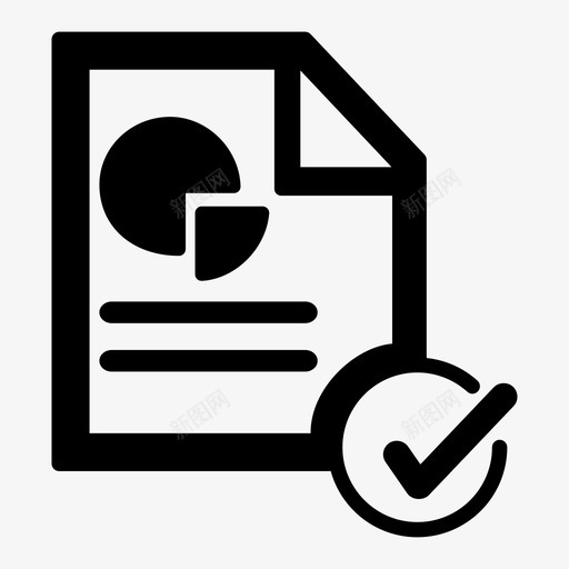 报表图表符号图标svg_新图网 https://ixintu.com businesssolid 图表 报表 符号