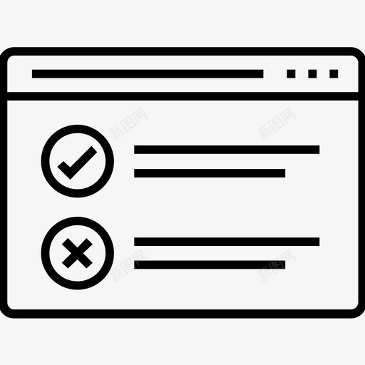 检查概念假图标svg_新图网 https://ixintu.com 1400网页和搜索引擎优化平面线图标 假 检查 概念 真