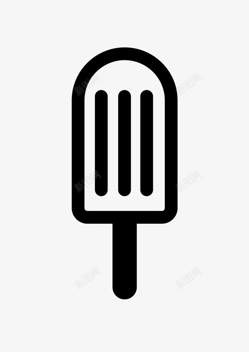 冰棒食物冰图标svg_新图网 https://ixintu.com 冰 冰棍 冰棒 冰淇淋 食物