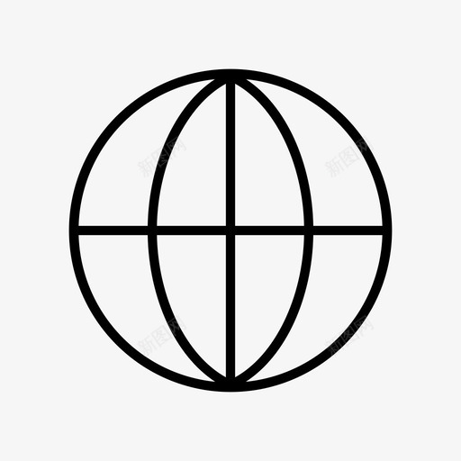 地球行星卫星图标svg_新图网 https://ixintu.com 卫星 地球 宇宙 行星