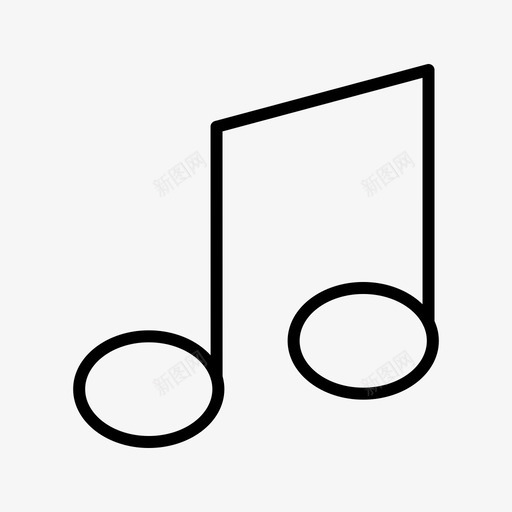 音乐备忘音频声音图标svg_新图网 https://ixintu.com 声音 多媒体 音乐备忘 音频