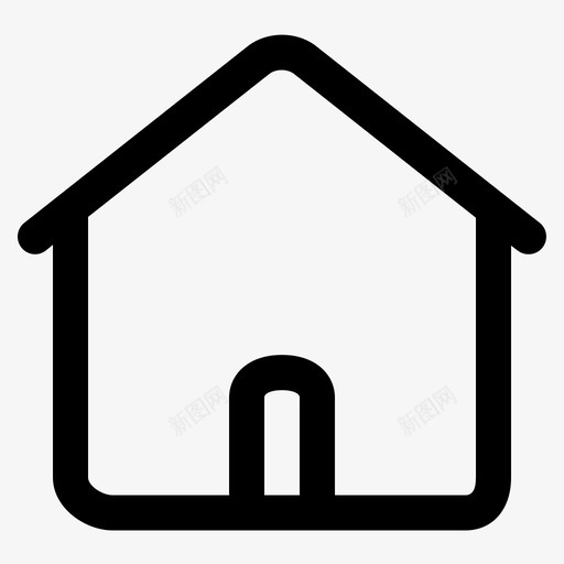 首页(线框)svg_新图网 https://ixintu.com 首页(线框)
