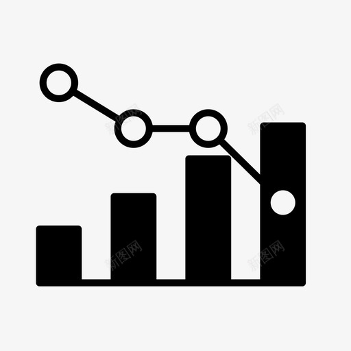 条形图业务关联图标svg_新图网 https://ixintu.com 业务 关联 折线图 文档集合 条形图 演示文稿