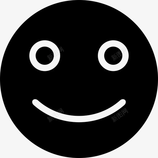 开心表情开心笑脸表情填充图标svg_新图网 https://ixintu.com 开心笑脸 开心表情 表情填充