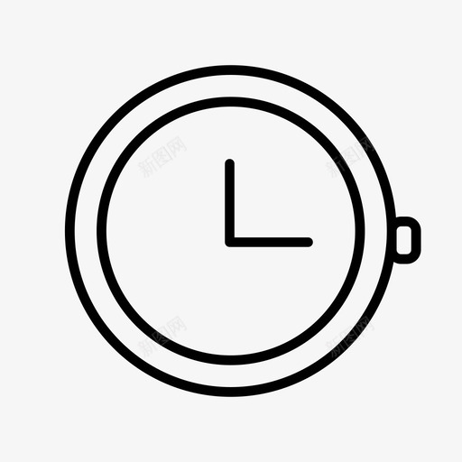 打卡迟到准时图标svg_新图网 https://ixintu.com 准时 守时 打卡 迟到