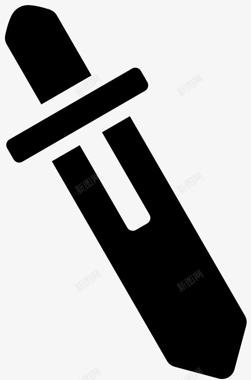 剑匕首中世纪图标svg_新图网 https://ixintu.com 中世纪 剑 匕首 权力游戏填充 武器 锋利