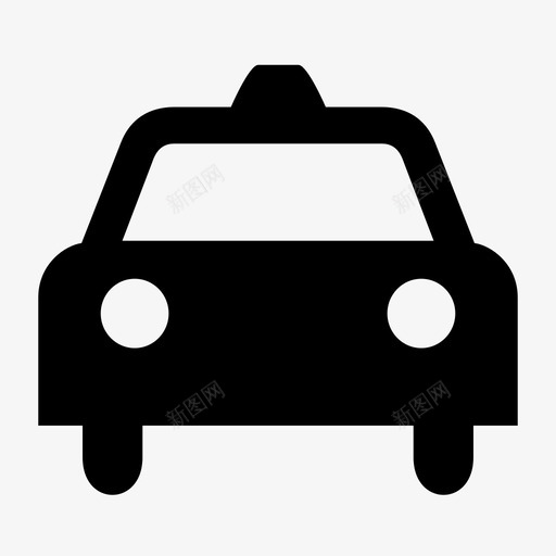 出租车svg_新图网 https://ixintu.com 出租车