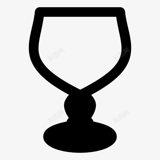 玻璃杯饮料玻璃器皿图标svg_新图网 https://ixintu.com 派对 玻璃器皿 玻璃杯 酒杯 饮料