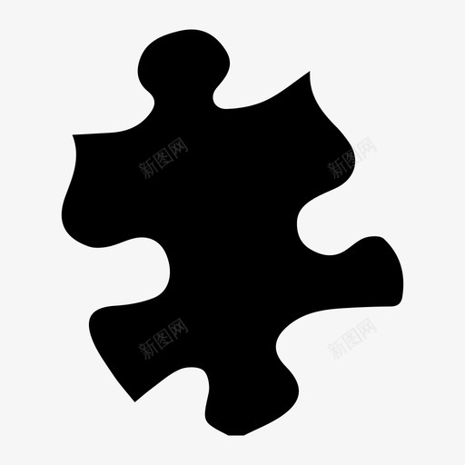 拼图碎片svg_新图网 https://ixintu.com 拼图碎片