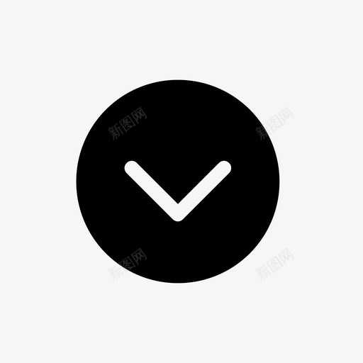向下箭头插入符号图标svg_新图网 https://ixintu.com 向下 插入符号 箭头