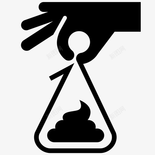 大便袋便便袋清洁图标svg_新图网 https://ixintu.com 便便袋 大便袋 废物 清洁 狗 礼貌 粪便
