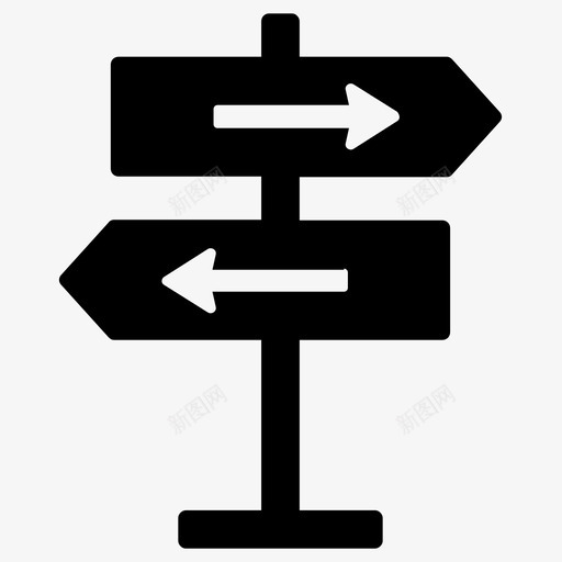 方向方向标志路标图标svg_新图网 https://ixintu.com 方向 方向标志 路标
