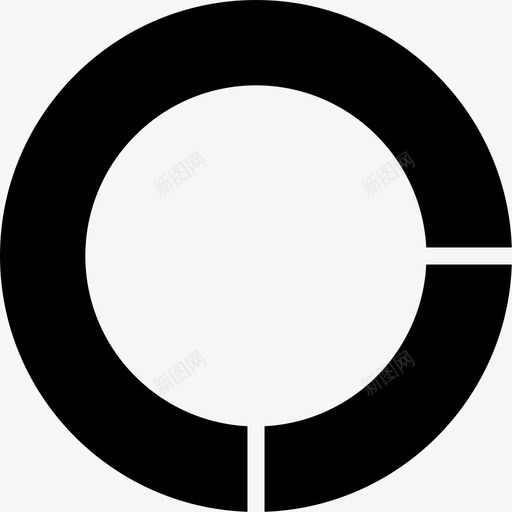 饼图分析图图标svg_新图网 https://ixintu.com smashicons图实心 分析 图 饼图
