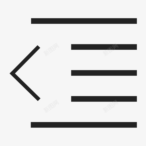 outdentsvg_新图网 https://ixintu.com outdent
