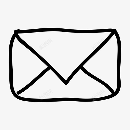 电子邮件投递信封图标svg_新图网 https://ixintu.com 信件 信封 投递 电子邮件 网络和手机 邮寄