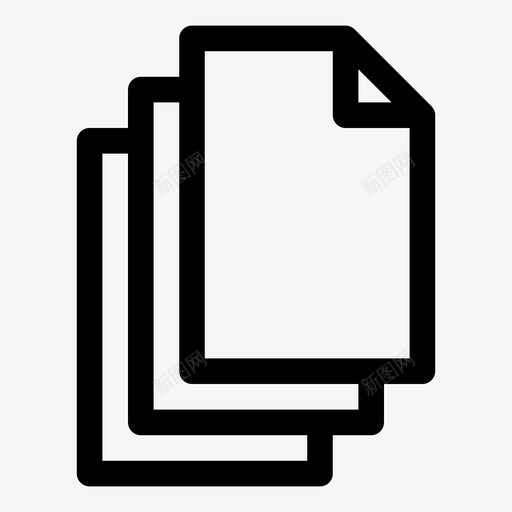 文件页面表格图标svg_新图网 https://ixintu.com 文件 纯线条 表格 页面