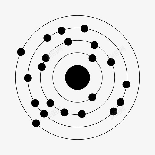 021钪sc原子元素图标svg_新图网 https://ixintu.com 021钪sc 中子 元素 原子 周期表 质子