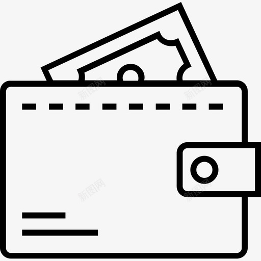 钱包钱包钱包卡片持有人图标svg_新图网 https://ixintu.com 600金融平面线图标 卡片持有人 硬币钱包 钱包 钱包钱包