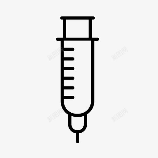 注射器化学医院图标svg_新图网 https://ixintu.com 化学 医院 实验室 注射 注射器 科学 针头