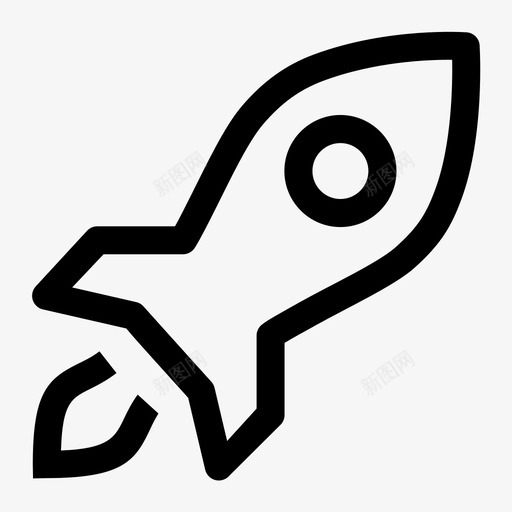rocketsvg_新图网 https://ixintu.com rocket