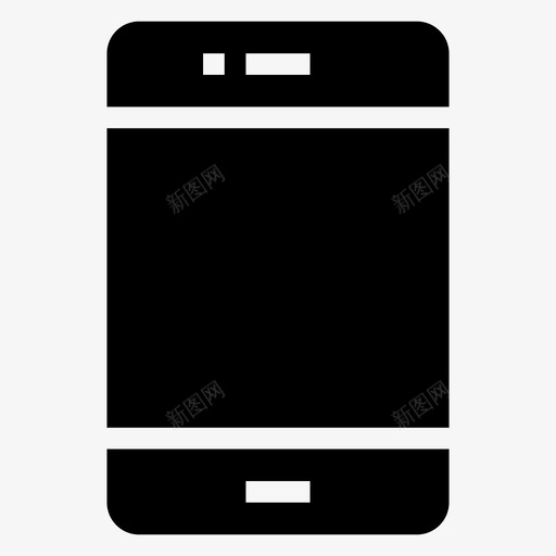 电话ipadiphone图标svg_新图网 https://ixintu.com ipad iphone 平板电脑 手机 电话 购物电子商务字形图标