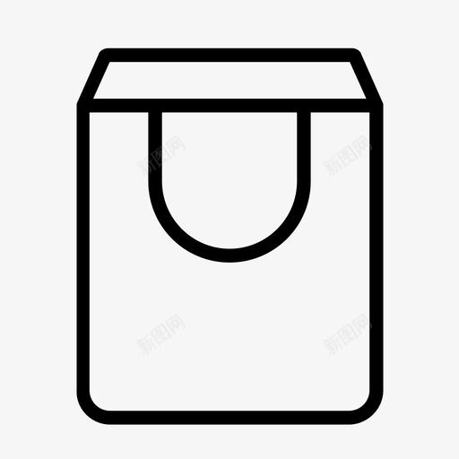 拎包图标svg_新图网 https://ixintu.com 拎包