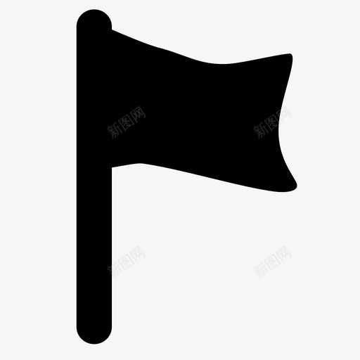 旗子svg_新图网 https://ixintu.com 旗子 旗帜,旗子,开始,标签