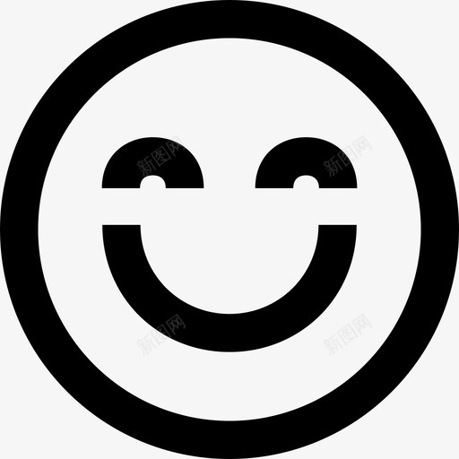 快乐积极微笑图标svg_新图网 https://ixintu.com 乐观 微笑 快乐 积极 笑脸 音乐类8首曲目互联网广播