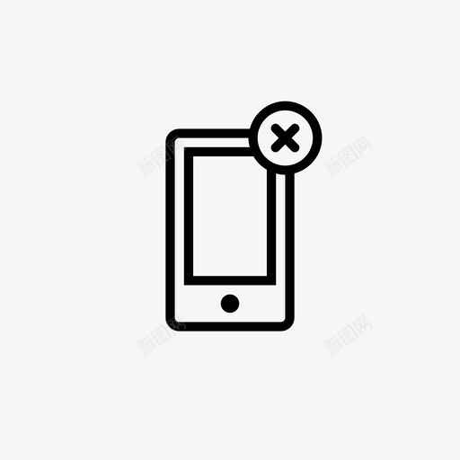 删除移动应用程序添加和删除设备图标svg_新图网 https://ixintu.com 删除移动应用程序 添加和删除设备