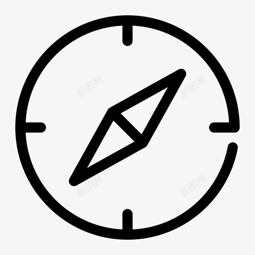 指南针指南针方向罗盘玫瑰图标svg_新图网 https://ixintu.com 基本间隙公平 导航 指南针 指南针方向 探索 罗盘玫瑰