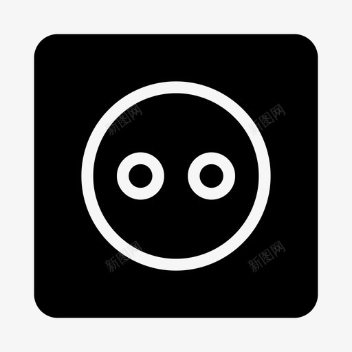 电源插座充电器设备图标svg_新图网 https://ixintu.com mnml20 充电器 插头 电源 电源插座 设备