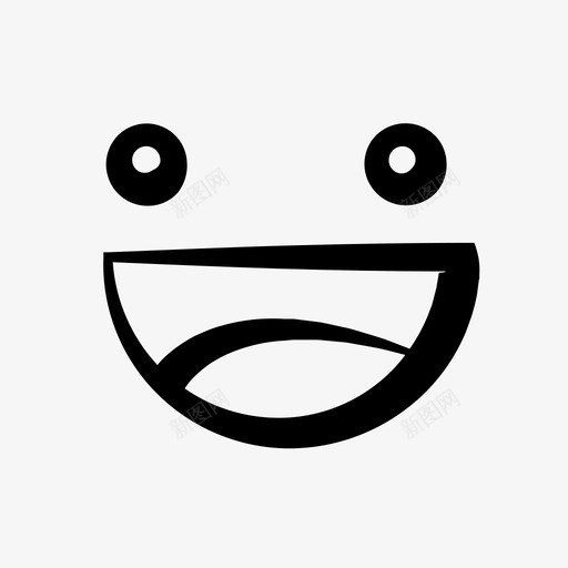 情绪提升兴奋幸福图标svg_新图网 https://ixintu.com 兴奋 幸福 快乐 情绪提升