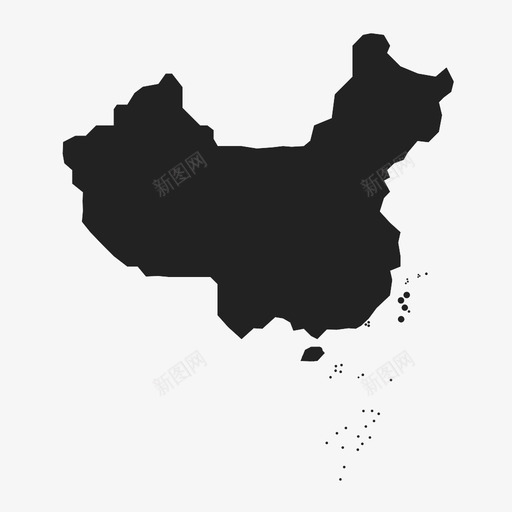 全国-地图svg_新图网 https://ixintu.com 全国-地图