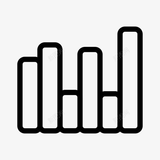 均衡器条形图图表图标svg_新图网 https://ixintu.com 列 图形 图表 均衡器 条形图