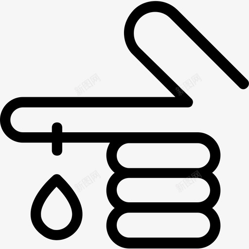 手指绷带手指受伤医用敷料图标svg_新图网 https://ixintu.com 医用敷料 医疗线图标 手指受伤 手指绷带