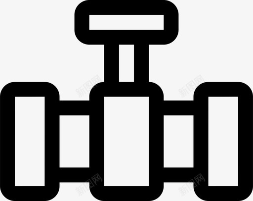 管道连接能源图标svg_新图网 https://ixintu.com 供应 压力 气体 管道 能源 能源供应 连接