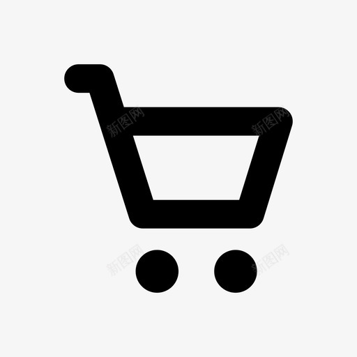 购物车像素完美图标svg_新图网 https://ixintu.com 像素完美 购物车
